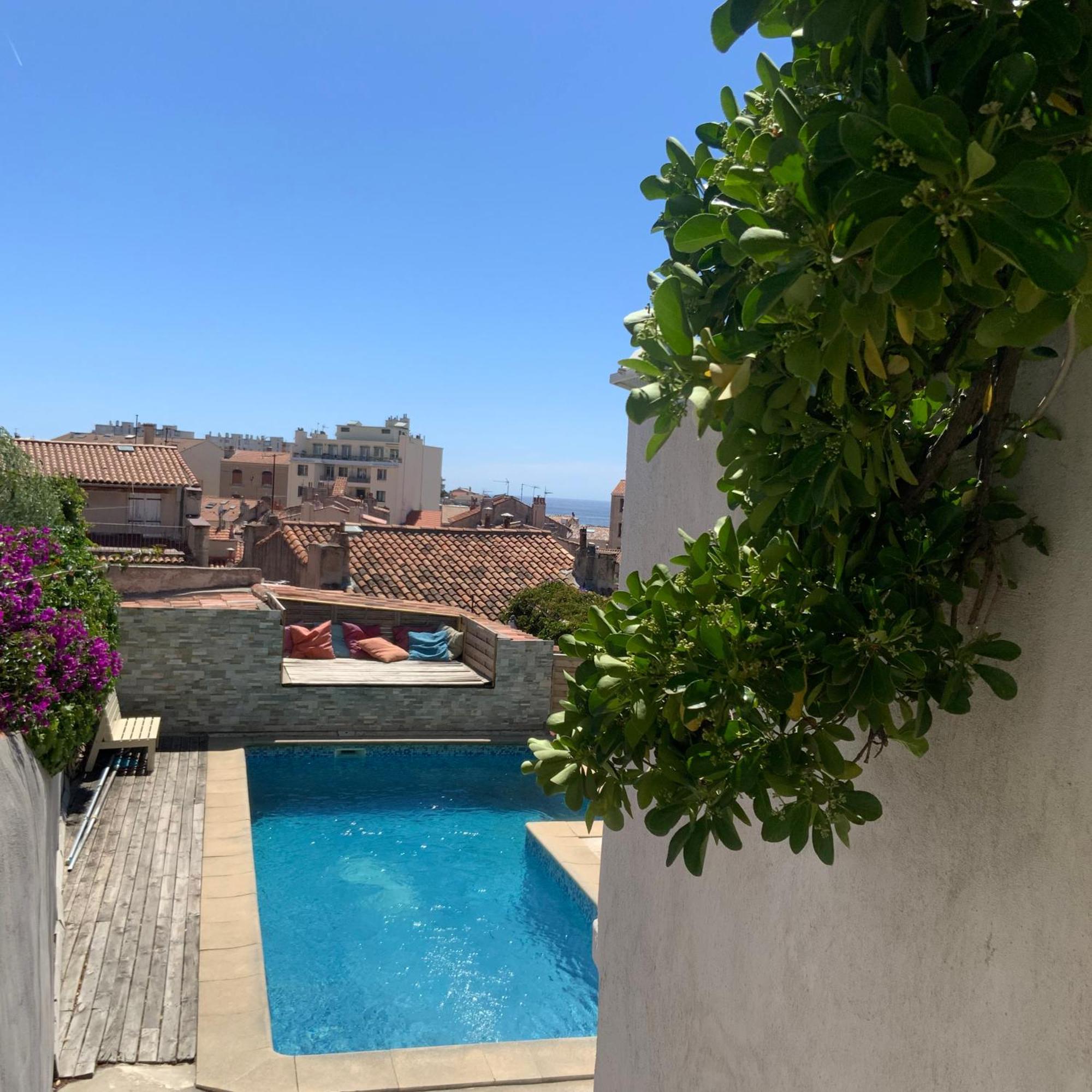 Pour 4 Face A La Piscine Daire Marsilya Dış mekan fotoğraf